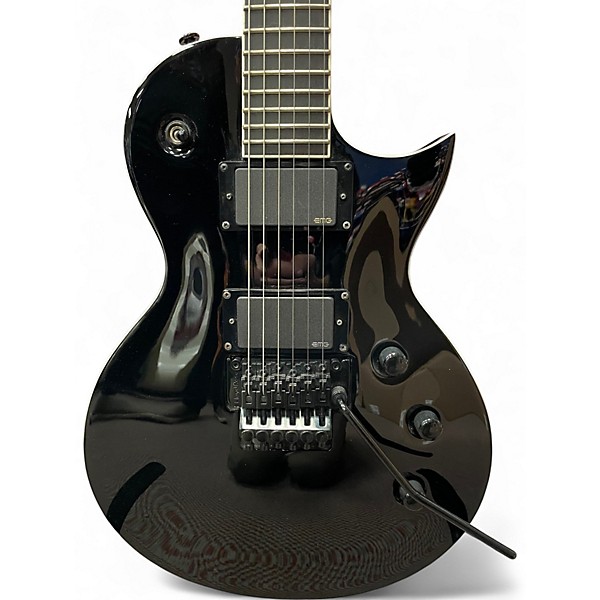 Used Kramer ASSAULT PLUS FR W/EMG Black Solid Body Electric Guitar