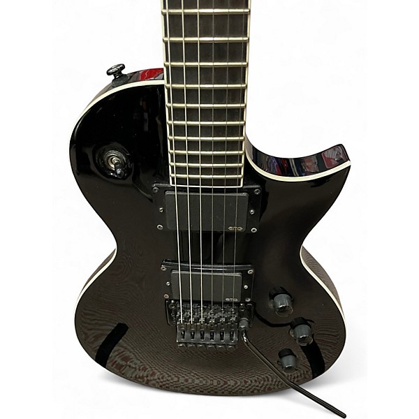 Used Kramer ASSAULT PLUS FR W/EMG Black Solid Body Electric Guitar