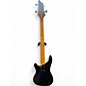 Used Grand 4 String Acrylic Bass Blue Electric Bass Guitar