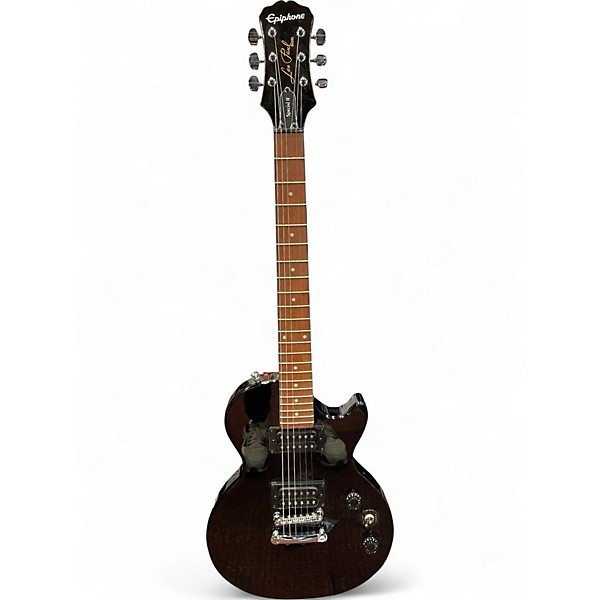 Used Epiphone Les Paul Special II Ebony Solid Body Electric Guitar