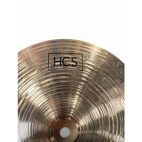 Used MEINL 10in HCS Splash Cymbal