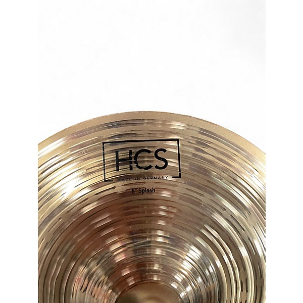 Used MEINL 8in HCS Splash Cymbal