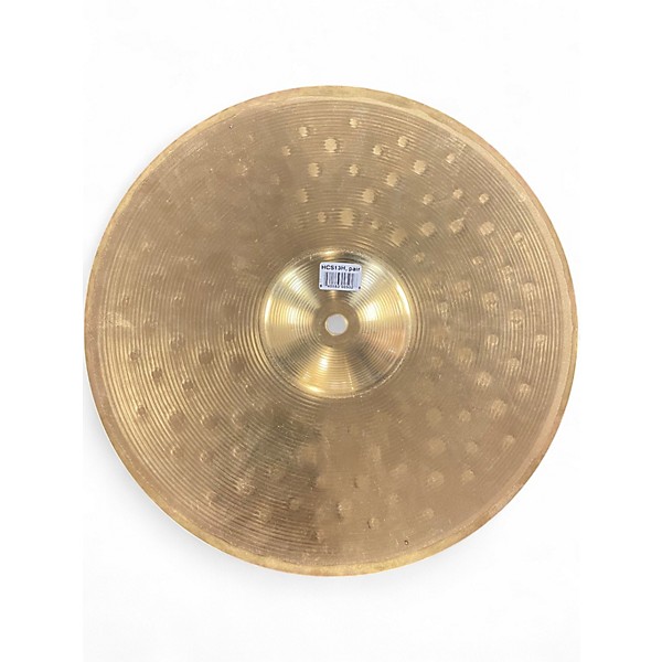Used MEINL 13in HCS Hi Hat Pair Cymbal