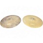 Used MEINL 14in Byzance Vintage Sand Hi Hat Pair Cymbal thumbnail