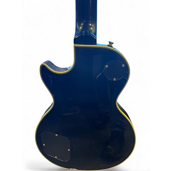 Used Epiphone Les Paul Custom Pro Black and Gold Solid Body Electric Guitar