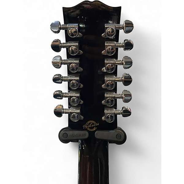 Used Gibson Hummingbird Pro  12 String A 2 Tone Sunburst 12 String Acoustic Electric Guitar