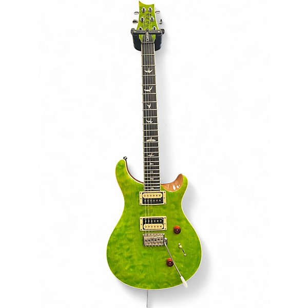 Used PRS SE Custom 24 Green Solid Body Electric Guitar