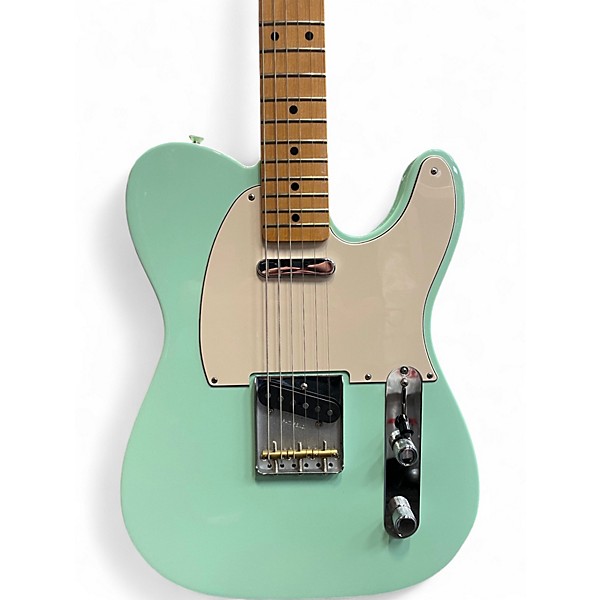 Used Fender Vintera 50s Telecaster Modified Surf Green Solid Body Electric Guitar