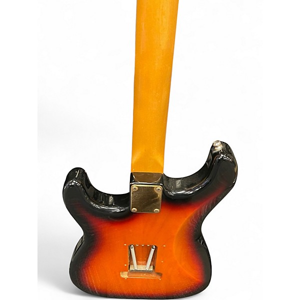 Used Fender Artist Series Stevie Ray Vaughan Stratocaster 2 Color Sunburst Solid Body Electric Guitar