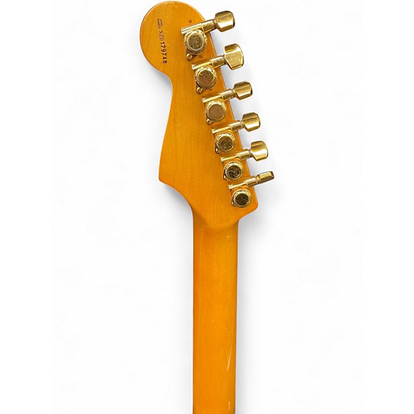 Used Fender Artist Series Stevie Ray Vaughan Stratocaster 2 Color Sunburst Solid Body Electric Guitar