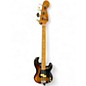 Vintage 1974 Fender Standard Precision Bass 2 Color Sunburst Electric Bass Guitar thumbnail