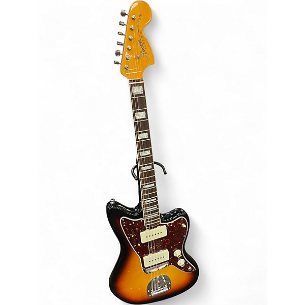 Used 2023 Fender American Vintage II 1966 Jazzmaster 3 Tone Sunburst Solid Body Electric Guitar