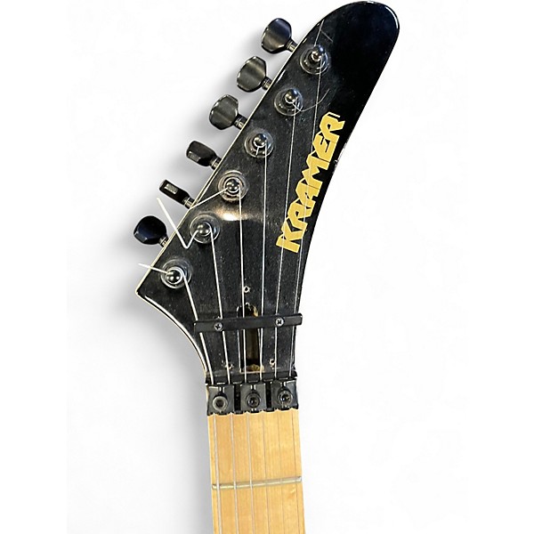 Used Kramer BARETTA Black Solid Body Electric Guitar