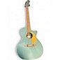 Used Fender Newporter Player Green Acoustic Electric Guitar thumbnail