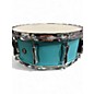 Used Yamaha 14X5 Stage Custom Snare Blue Drum thumbnail