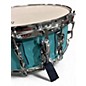 Used Yamaha 14X5 Stage Custom Snare Blue Drum