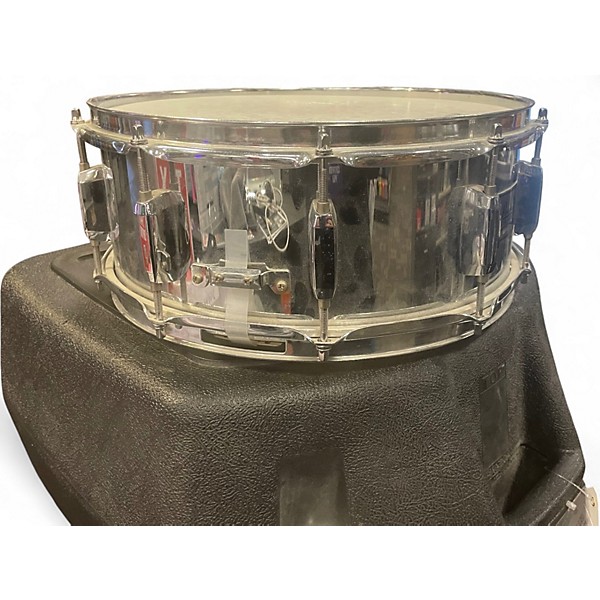 Used Pearl 14in stainless snare student kit stainless steel Drum