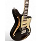 Used D'Angelico Premier Bedford Black Hollow Body Electric Guitar