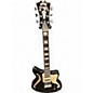 Used D'Angelico Premier Bedford Black Hollow Body Electric Guitar