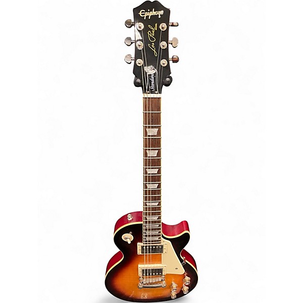 Used Epiphone Les Paul Standard Vintage Sunburst Solid Body Electric Guitar