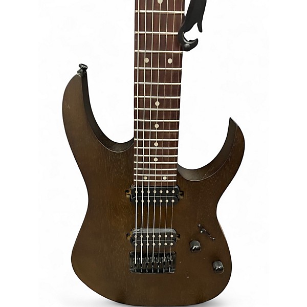 Used Ibanez RG7421 RG Series BROWN Solid Body Electric Guitar