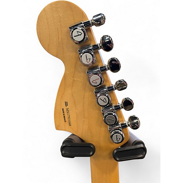 Used Fender Deluxe Stratocaster Vintage Blonde Solid Body Electric Guitar