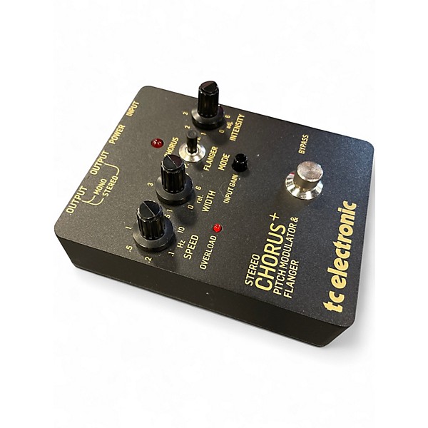 Used TC Electronic stereo chorus+ Effect Pedal