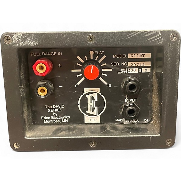 Used Eden D115T Bass Cabinet