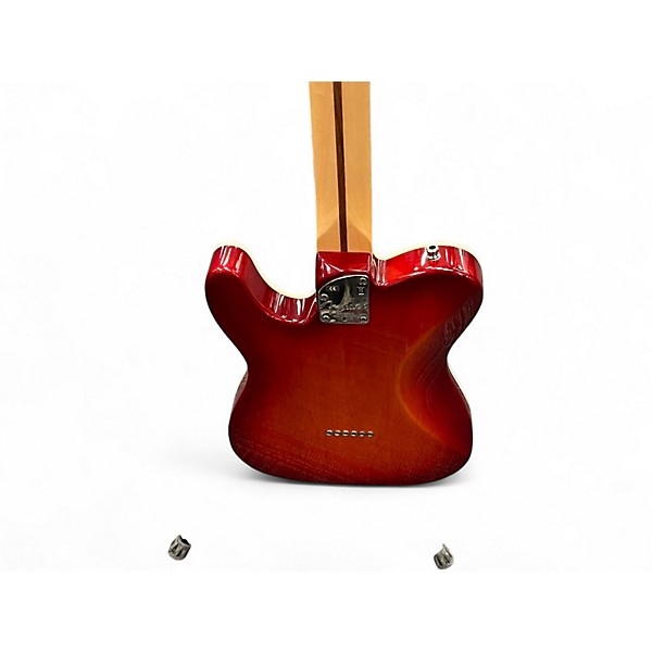 Used Fender American Deluxe Telecaster aged cherry burst Solid Body Electric Guitar