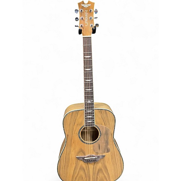 Used Keith Urban Black Label  Natural Acoustic Guitar