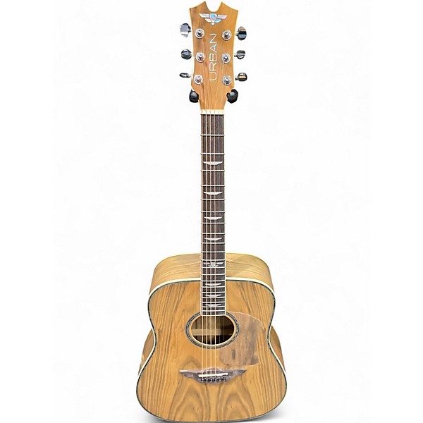 Used Keith Urban Black Label  Natural Acoustic Guitar