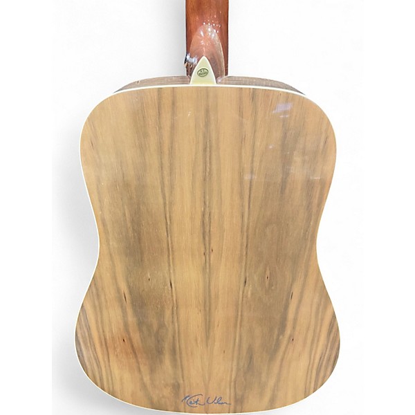 Used Keith Urban Black Label  Natural Acoustic Guitar