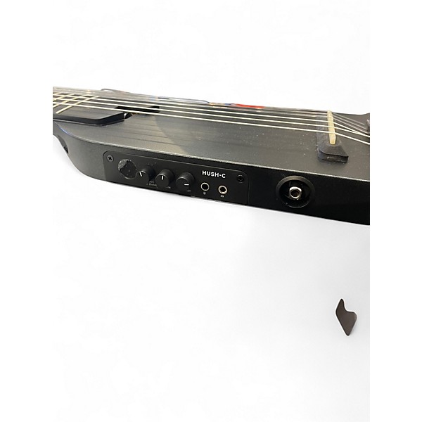 Used Donner HUSH-C Black Chrome Classical Acoustic Guitar