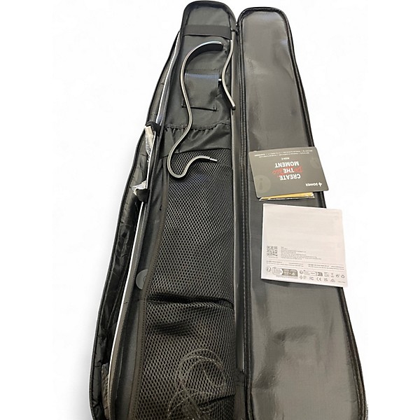 Used Donner HUSH-C Black Chrome Classical Acoustic Guitar