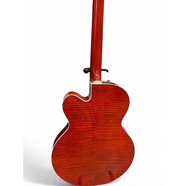 Used Gretsch Guitars G6120TFM-BSNV-ORG Brian Setzer Signature Nashville FLAME MAPLE ORANGE Hollow Body Electric Guitar