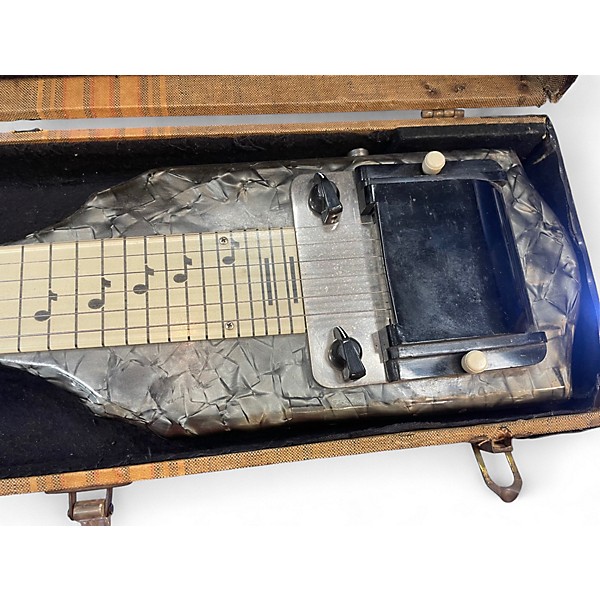 Vintage 1950s National  CHICAGOAN LAPSTEEL Black Pearl Lap Steel
