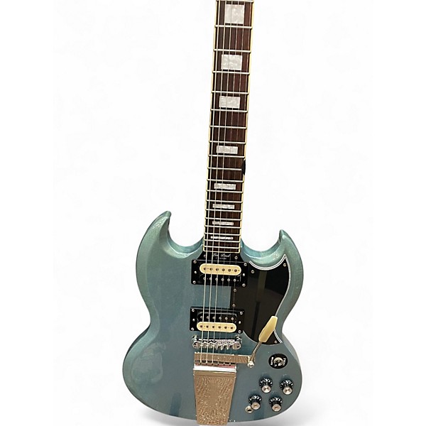 Used Epiphone SG LES PAUL CUSTOM TV Pelham Blue Solid Body Electric Guitar