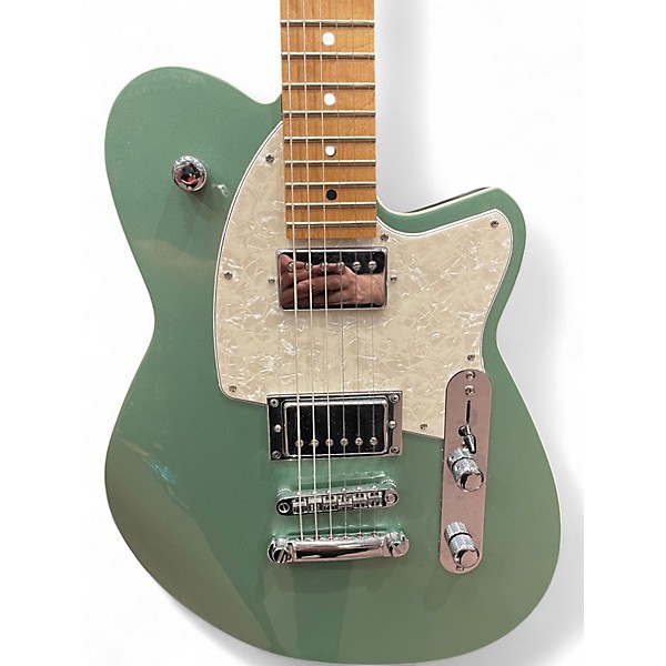 Used Reverend CHARGER HB GREEN Solid Body Electric Guitar