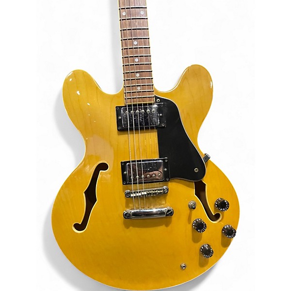 Used Austin AU796 Natural Hollow Body Electric Guitar