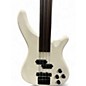 Used Rogue LX200BF Fretless White Electric Bass Guitar