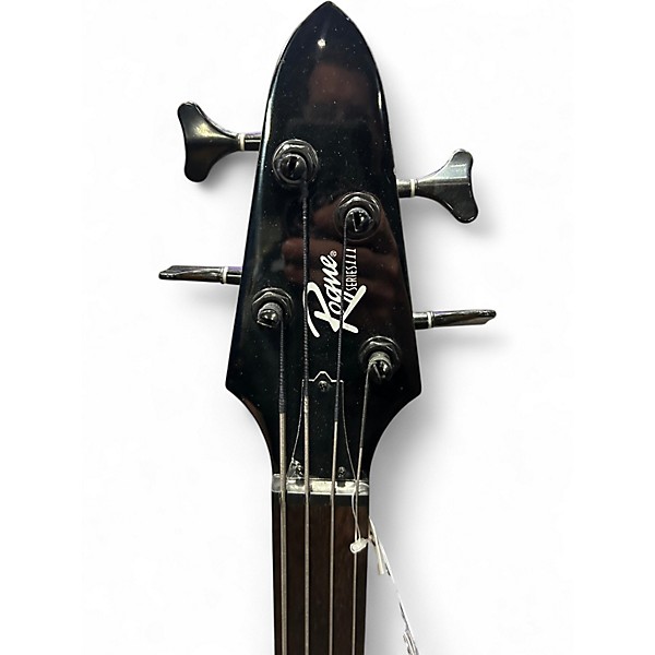 Used Rogue LX200BF Fretless White Electric Bass Guitar