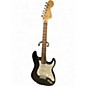 Used 2004 Squier Affinity Stratocaster Black Solid Body Electric Guitar