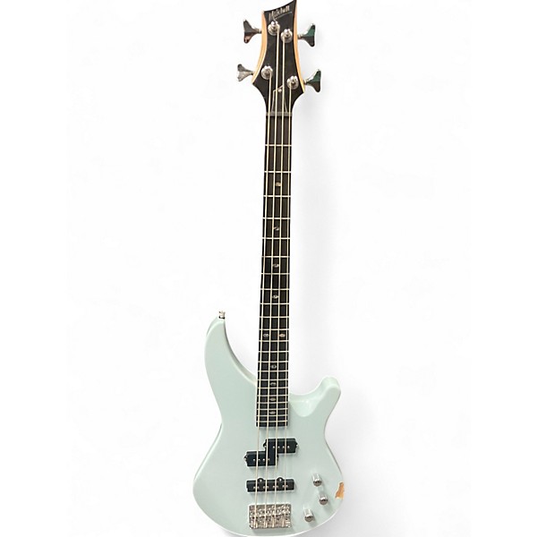 Used Mitchell MB100PB light blue Electric Bass Guitar