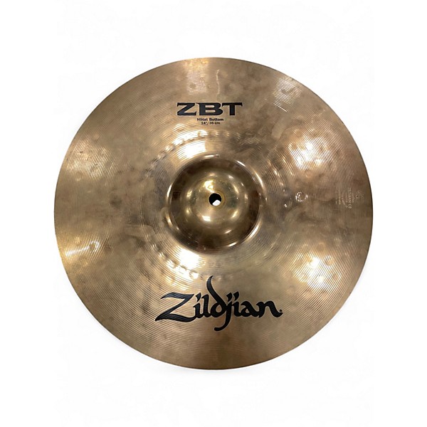 Used Zildjian 14in ZBT Hi Hat Pair Cymbal