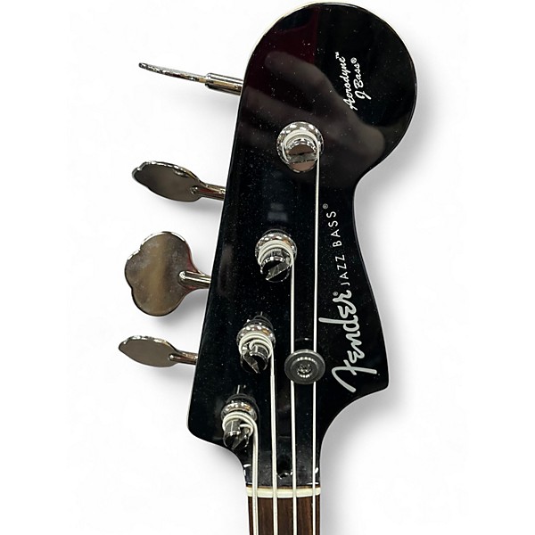 Used Fender Aerodyne II Jazz Bass Ebony Electric Bass Guitar