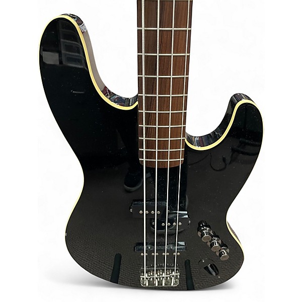 Used Fender Aerodyne II Jazz Bass Ebony Electric Bass Guitar