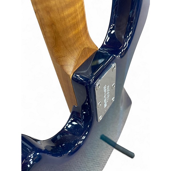 Used Ernie Ball Music Man STINGRAY 3 EQ H Transparent Blue Electric Bass Guitar