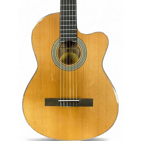 Used Lucero lc235sce Natural Acoustic Electric Guitar