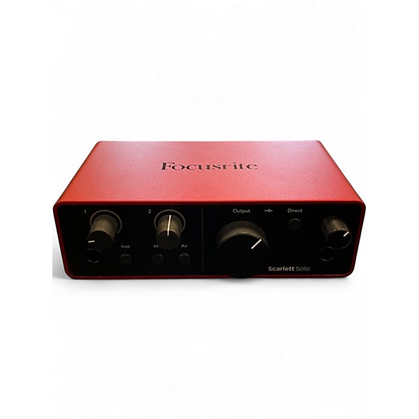 Used Focusrite Scarlett Solo 4th Gen Audio Interface
