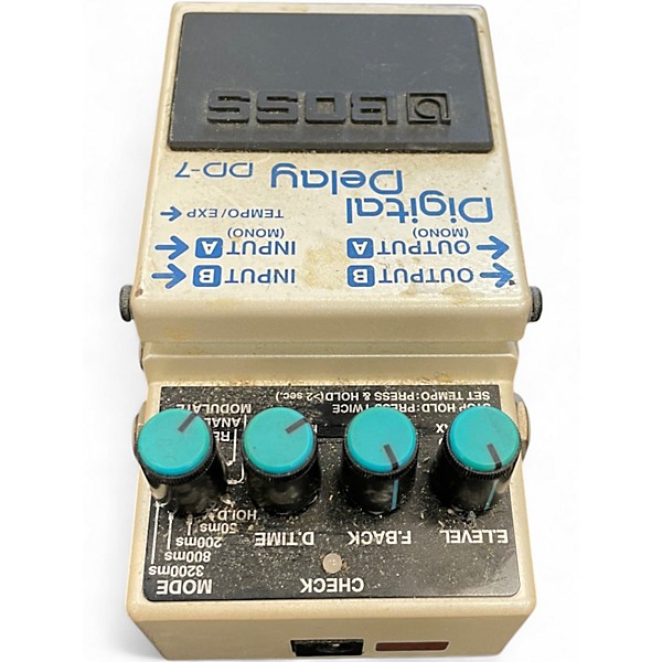 Used BOSS DD7 Digital Delay Effect Pedal